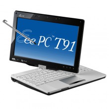 ASUS EEE PC T91(2A) Atom-Z520 / 1G / SSD16G + SDcard16G / 8, 9"WSVGA Touchscreen / WiFi / BT / cam / XP White